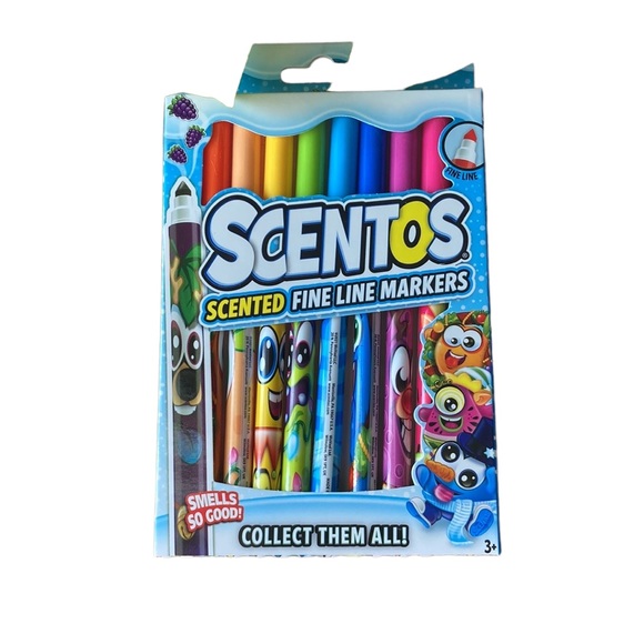 Scentos Scented Fine Line Markers - Picture 1 of 6